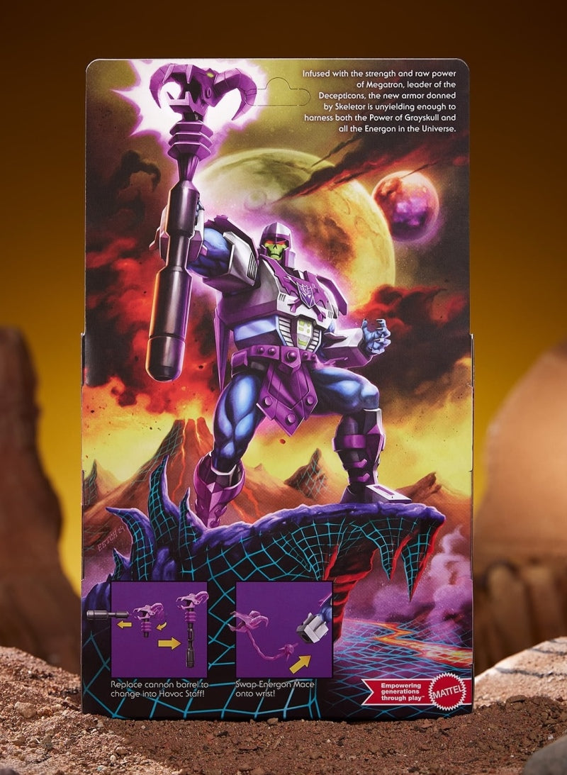 Masters of the Universe x Transformers Megatron Armor Skeletor EU Exclusive - Smalltinytoystore