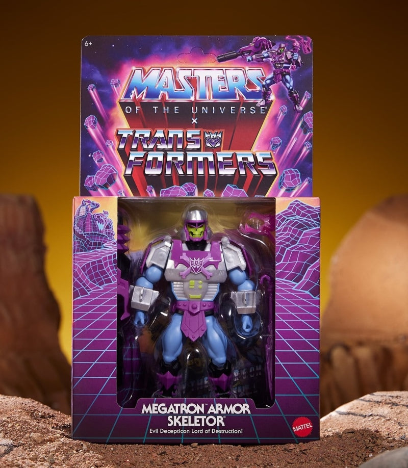 Masters of the Universe x Transformers Megatron Armor Skeletor EU Exclusive - Smalltinytoystore