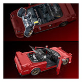 Mattel Brick Shop Hot Wheels Elite Series Bauset 1/16 '90 Acura NSX - Smalltinytoystore