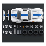 Mattel Brick Shop Hot Wheels Elite Series Bauset 1/16 Corvette Grand Sport - Smalltinytoystore