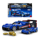 Mattel Brick Shop Hot Wheels Speed Series Bauset 1/32 Cadillac Project GTP Hypercar - Smalltinytoystore
