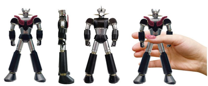 Mazinger Metallic Nano Puzzle Model Kit Grendizer U 14 cm - Smalltinytoystore