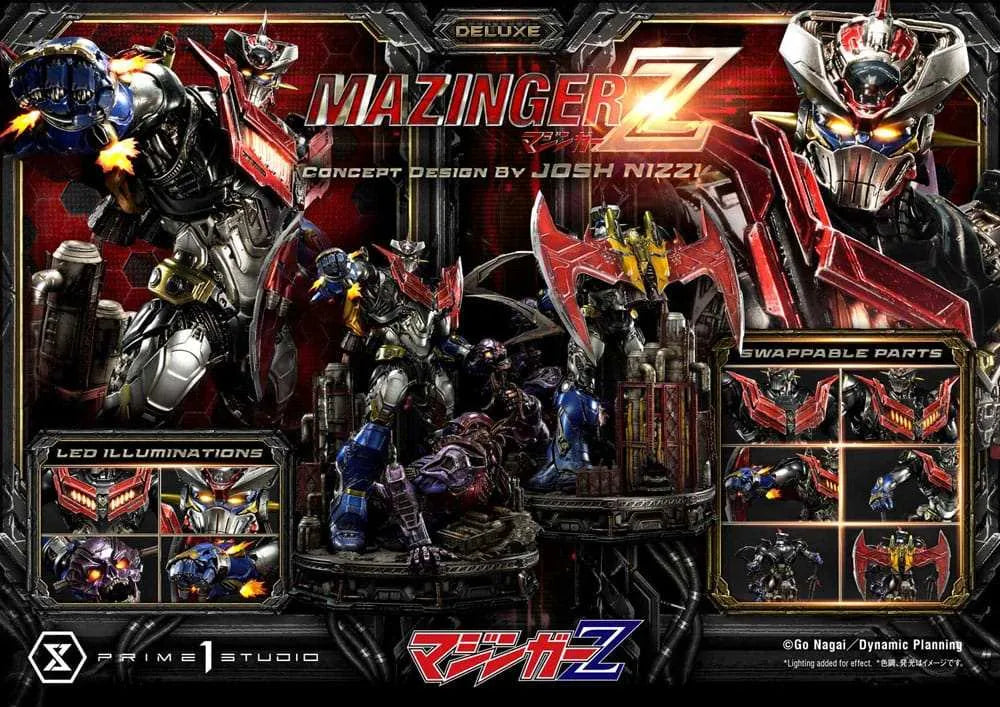 Mazinger Z Ultimate Diorama Masterline Statue Concept Design by Josh Nizzi Deluxe Version 69 cm - Smalltinytoystore
