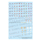 Megami Device M.S.G. Zubehör-Set für Plastic Model Kits 1/1 Puni Mofu Kuro Mao Eye Decal Set - Smalltinytoystore