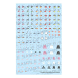Megami Device M.S.G. Zubehör-Set für Plastic Model Kits 1/1 Puni Mofu Xiao Eye Decal Set - Smalltinytoystore