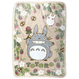 Mein Nachbar Totoro Decke Totoro Raspberry 100 x 140 cm - Smalltinytoystore