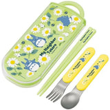 Mein Nachbar Totoro Essstäbchen & Löffel & Gabel Set Daisies - Smalltinytoystore