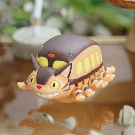 Mein Nachbar Totoro Figur mit rundem Boden Catbus 7 cm - Smalltinytoystore