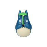 Mein Nachbar Totoro Figur mit rundem Boden Mid Totoro with leaf 6 cm - Smalltinytoystore