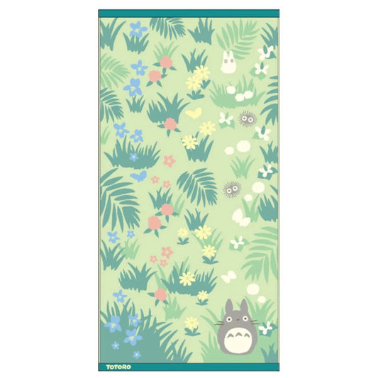 Mein Nachbar Totoro Großes Badehandtuch Totoro & Butterfly 60 x 120 cm - Smalltinytoystore