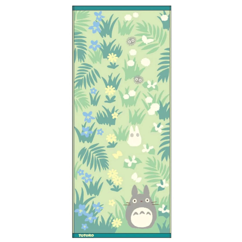 Mein Nachbar Totoro Handtuch Totoro & Butterfly 34 x 80 cm - Smalltinytoystore