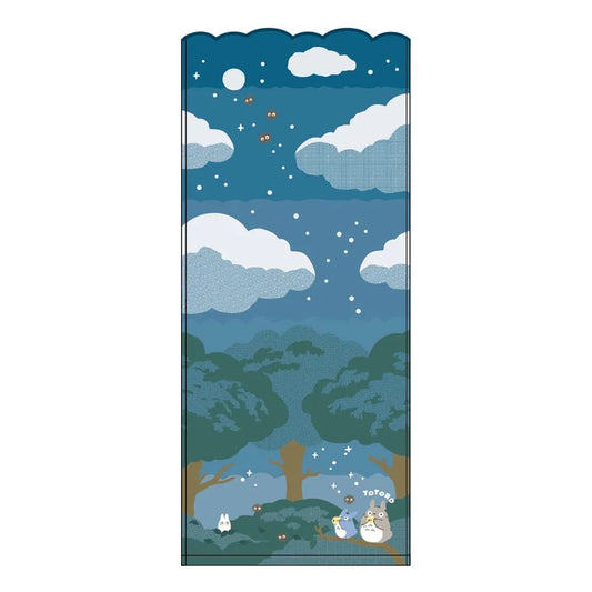 Mein Nachbar Totoro Handtuch Under the moon 34 x 80 cm - Smalltinytoystore