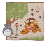 Mein Nachbar Totoro Mini-Handtuch Bus Stop 25 x 25 cm - Smalltinytoystore