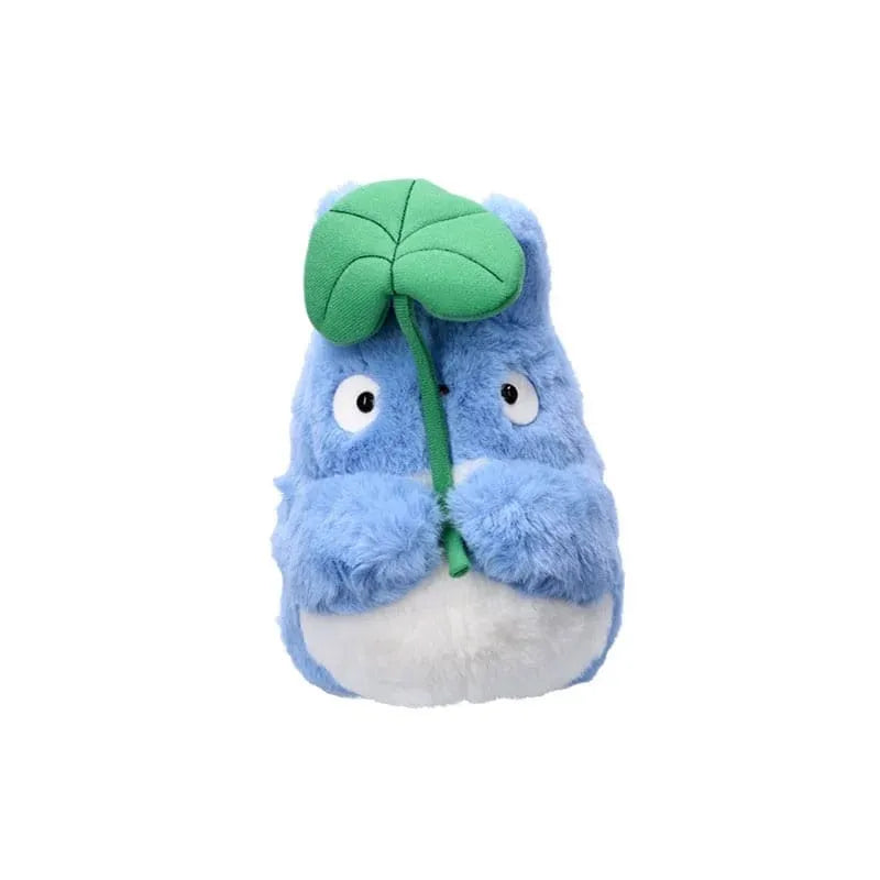 Mein Nachbar Totoro Nakayoshi Plüschfigur Medium Totoro with leaf 20 cm - Smalltinytoystore