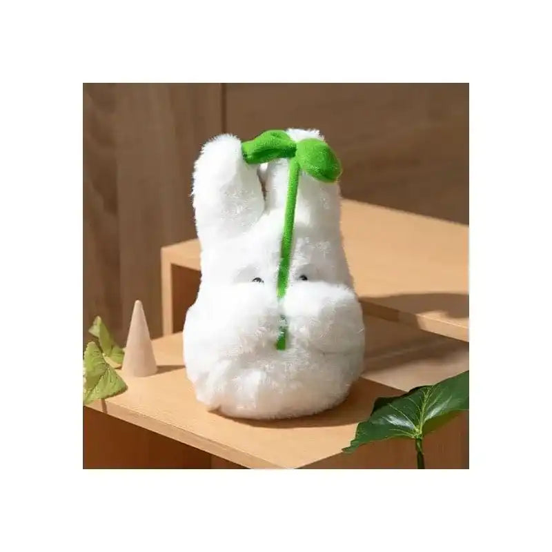 Mein Nachbar Totoro Nakayoshi Plüschfigur Small Totoro with leaf 19 cm - Smalltinytoystore