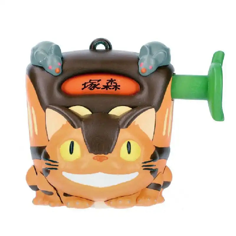 Mein Nachbar Totoro Schlüsselanhänger Catbus destination Kurukuru 6 cm - Smalltinytoystore