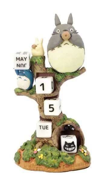 Mein Nachbar Totoro Statue Diorama / Calendar Perpetual Ocarina Concert 11 cm - Smalltinytoystore