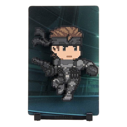 Metal Gear Solid 2 FiGGYZ Magnet-Sammelfigur Solid Snake (Hero Pose) 11 cm - Smalltinytoystore