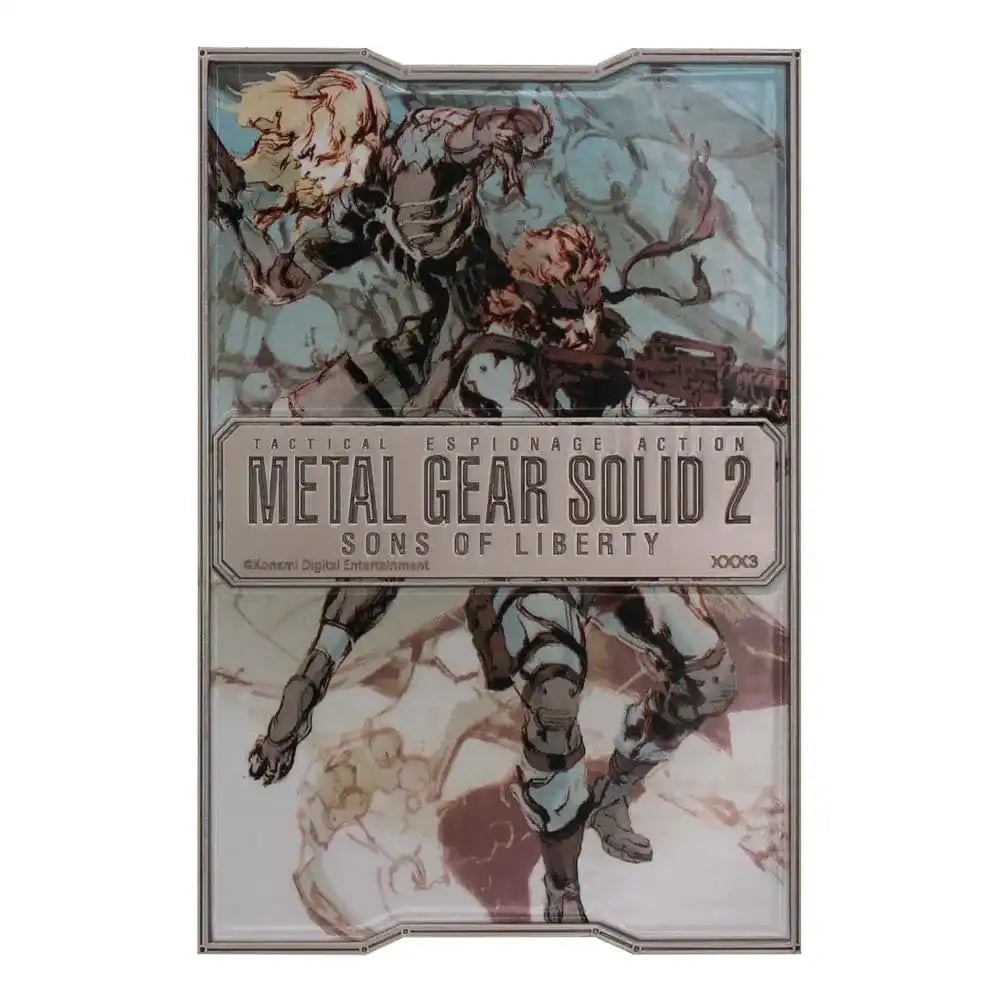 Metal Gear Solid 2 Metallbarren Raiden Limited Edition - Smalltinytoystore