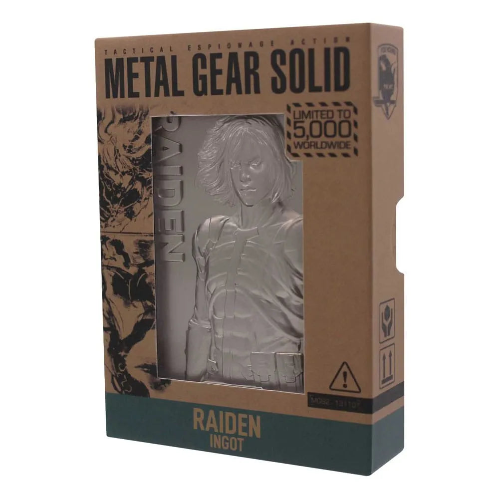 Metal Gear Solid 2 Metallbarren Raiden Limited Edition - Smalltinytoystore