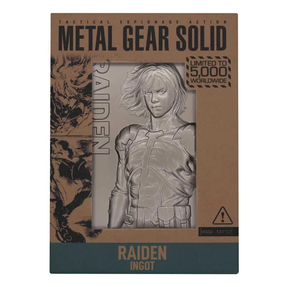 Metal Gear Solid 2 Metallbarren Raiden Limited Edition - Smalltinytoystore