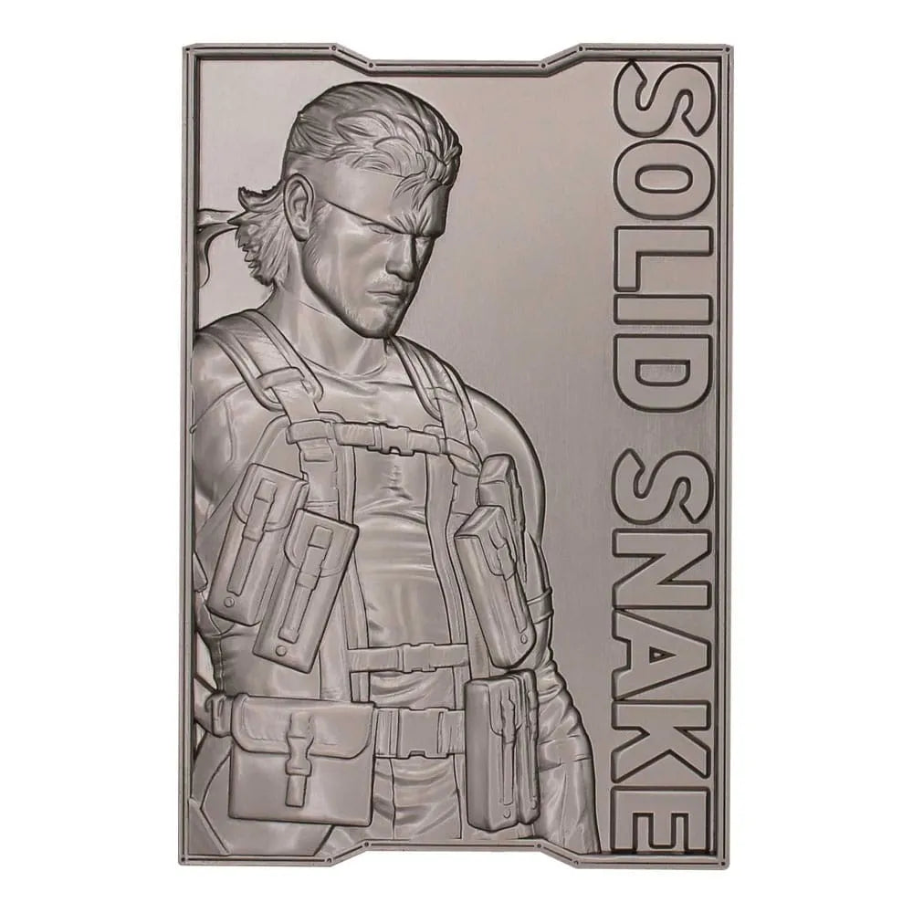 Metal Gear Solid 2 Metallbarren Snake Limited Edition - Smalltinytoystore