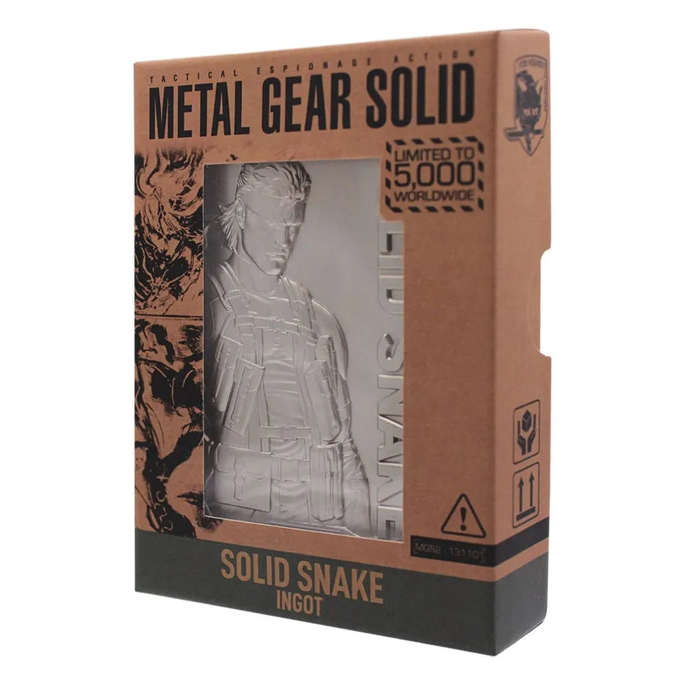 Metal Gear Solid 2 Metallbarren Snake Limited Edition - Smalltinytoystore