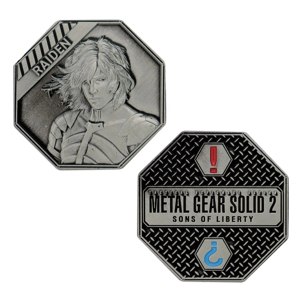 Metal Gear Solid 2 Sammelmünze Raiden Limited Edition - Smalltinytoystore