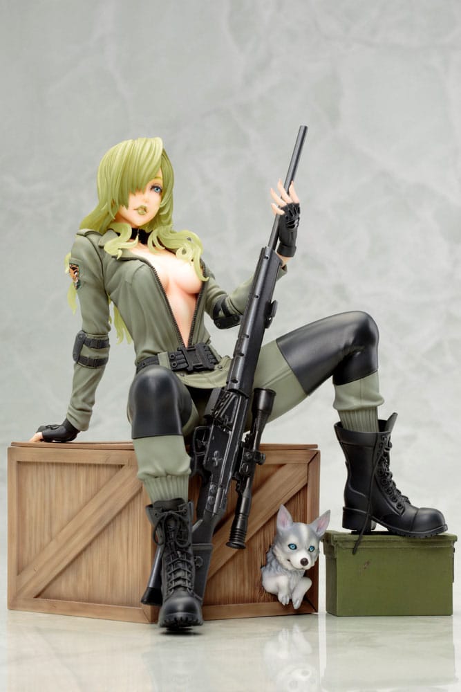 Metal Gear Solid Bishoujo PVC Statue 1/7 Sniper Wolf 19 cm - Smalltinytoystore