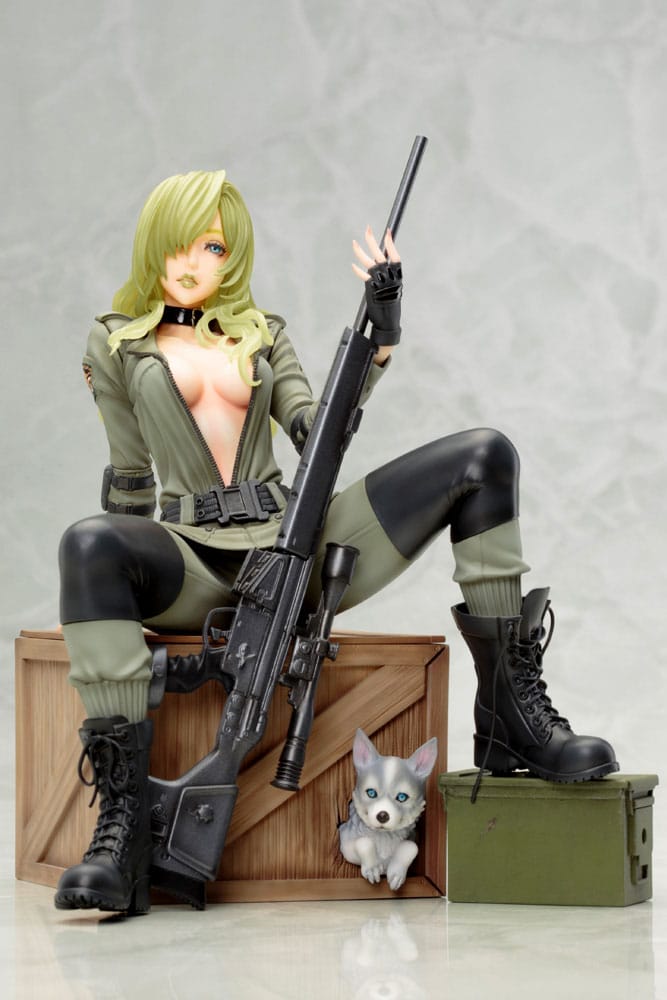 Metal Gear Solid Bishoujo PVC Statue 1/7 Sniper Wolf 19 cm - Smalltinytoystore