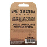 Metal Gear Solid Delta Ansteck-Pin Fox Limited Edition