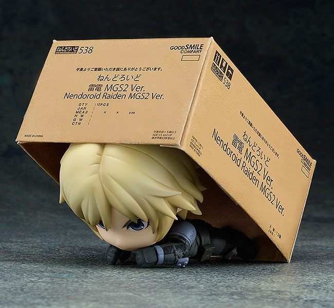 Metal Gear Solid Nendoroid Actionfigur Raiden MGS2 Ver. (re-run) 10 cm - Smalltinytoystore