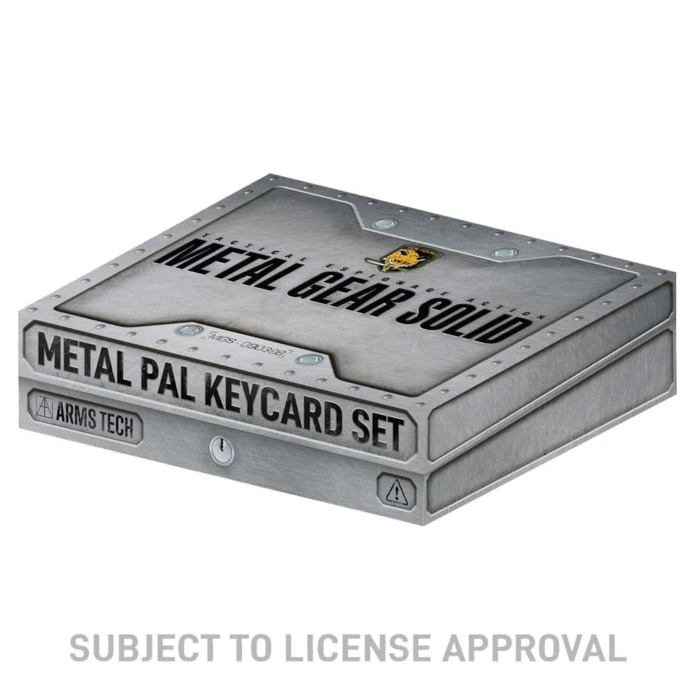 Metal Gear Solid Replik Keycard Set Limited Edition - Smalltinytoystore