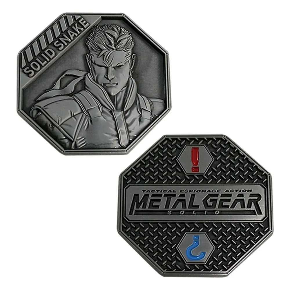 Metal Gear Solid Sammelmünze Solid Snake Limited Edition - Smalltinytoystore