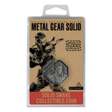 Metal Gear Solid Sammelmünze Solid Snake Limited Edition - Smalltinytoystore