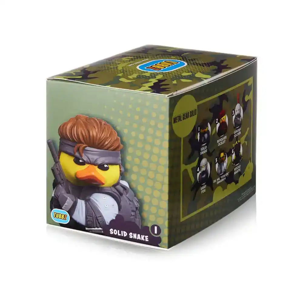 Metal Gear Solid Tubbz PVC Figur Solid Snake Boxed Edition 10 cm - Smalltinytoystore