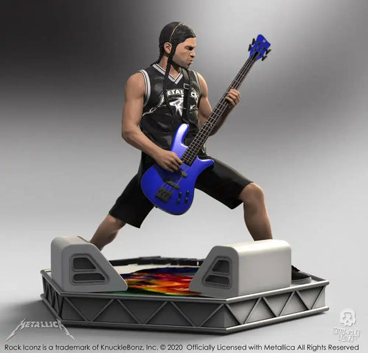 Metallica Rock Iconz Statue Robert Trujillo Limited Edition 22 cm - Smalltinytoystore