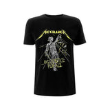 Metallica T-Shirt And Justice For All Tracks Black - Smalltinytoystore