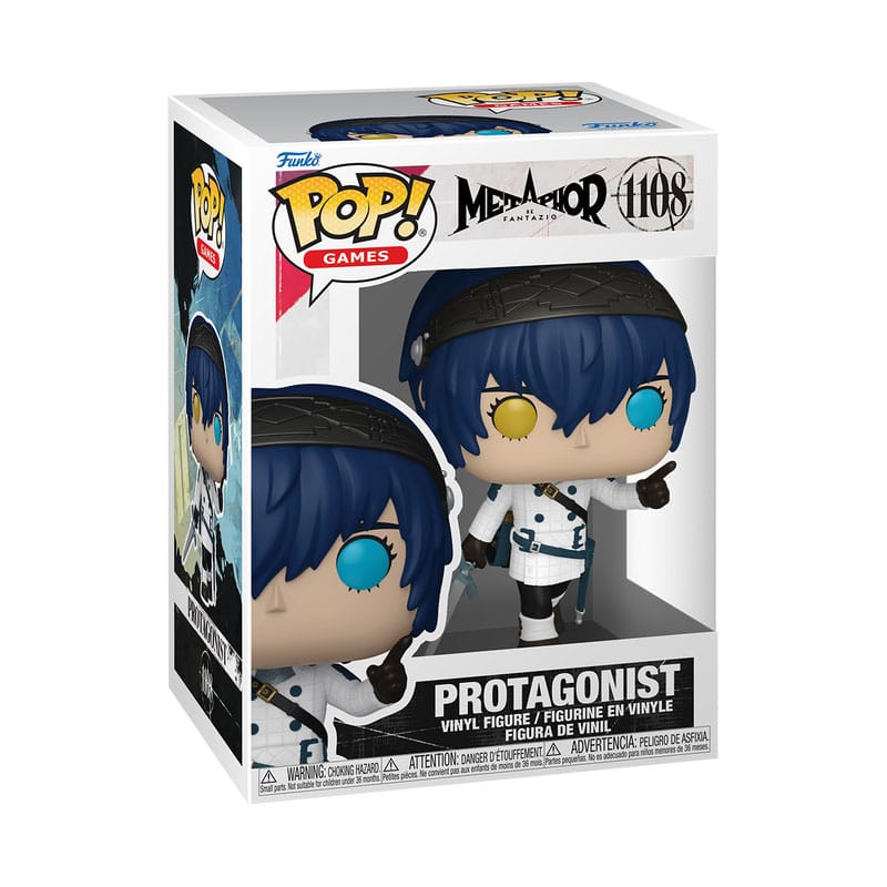 Metaphor: ReFantazio POP! Games Vinyl Figur Protagonist 9 cm - Smalltinytoystore