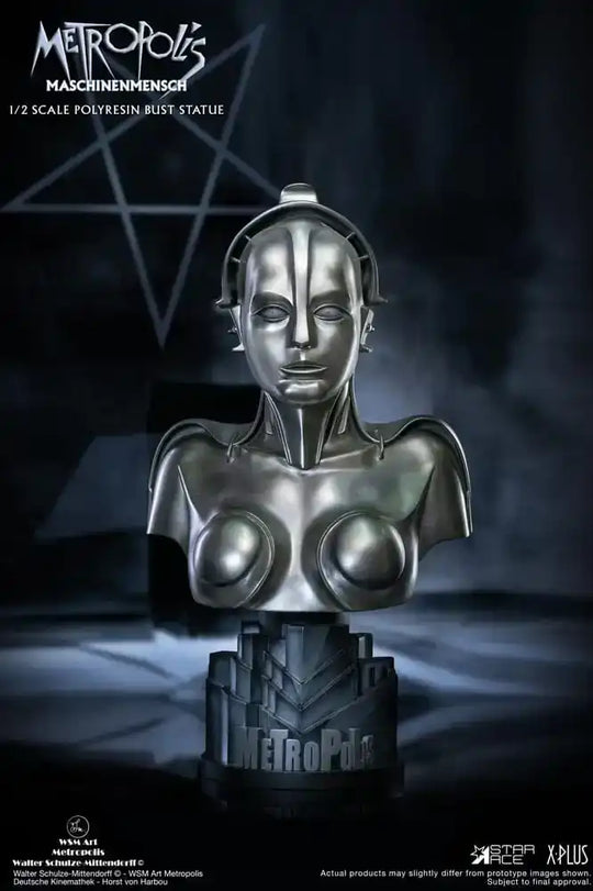 Metropolis Büste 1/2 Maria Maschinenmensch 50 cm - Smalltinytoystore