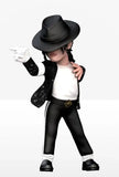 Michael Jackson Minix Figur Billie Jean 12 cm - Smalltinytoystore