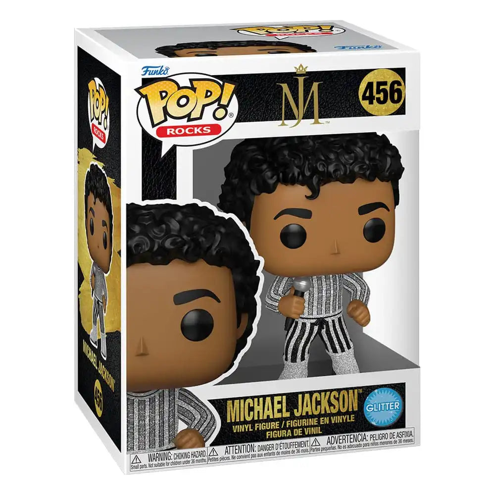 Michael Jackson POP! Rocks Vinyl Figur Rock With You(GL) 9 cm - Smalltinytoystore
