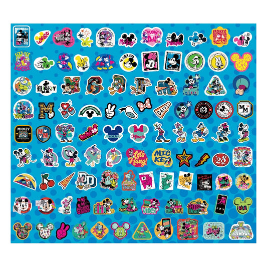 Mickey & Friends Sticker-Set 100 Stück Sortiment (20) - Smalltinytoystore
