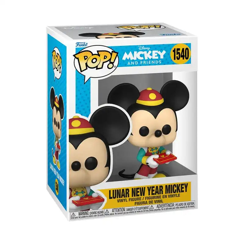 Mickey ATW POP! Disney Vinyl Figur Lunar New Year Mickey 9 cm - Smalltinytoystore