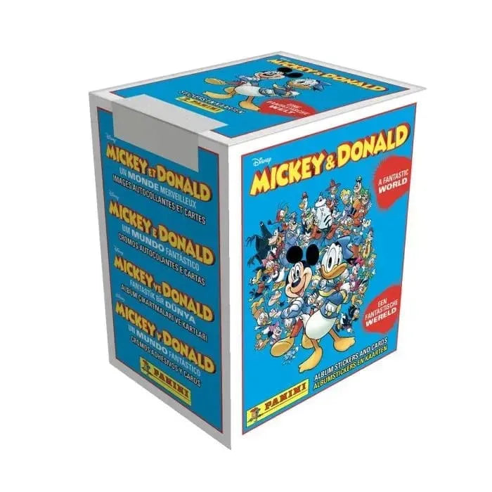 Micky & Donald - Eine fantastische Welt Sticker & Card Collection Display (36) - Smalltinytoystore