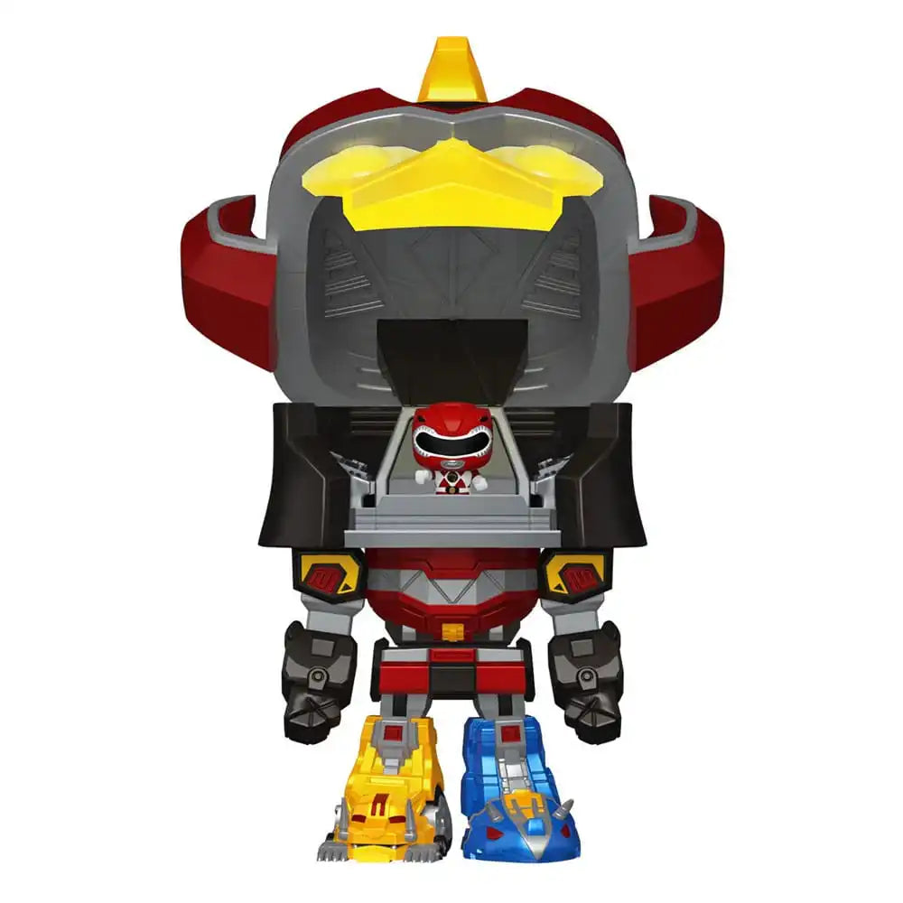 Mighty Morphin Power Rangers Bitty POP! Bots Figuren 4er-Pack Megazord with Red Ranger 2,5 cm - Smalltinytoystore