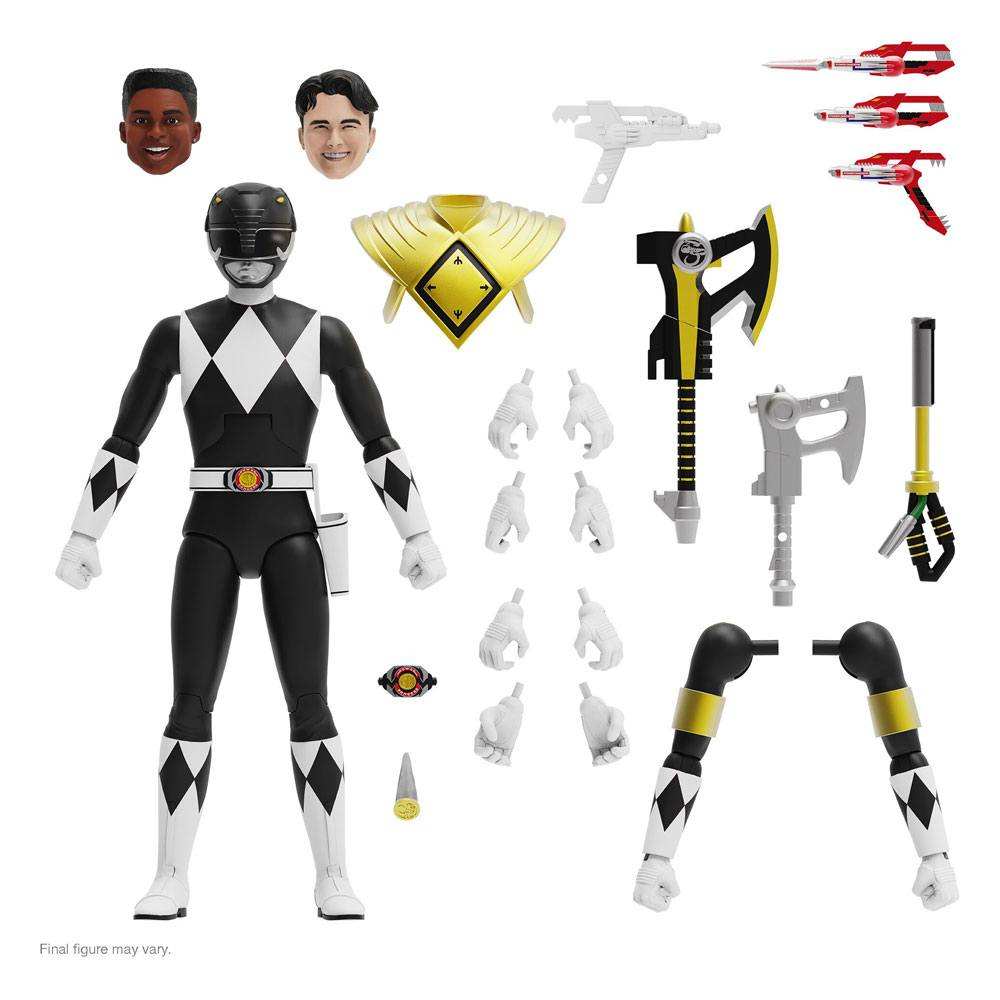 Mighty Morphin Power Rangers Ultimates Black Ranger 18 cm - Smalltinytoystore