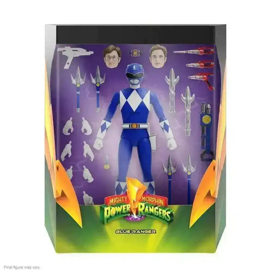 Mighty Morphin Power Rangers Blue Ranger Actionfigur mit Zubehör, STTS Smalltinytoystore