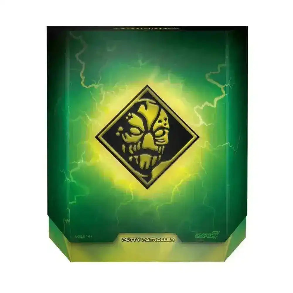 Power Rangers Ultimates Putty Patroller Figurenverpackung, grün-gelbes Design, Smalltinytoystore