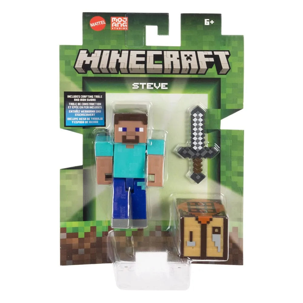 Minecraft Actionfigur Steve 8 cm - Smalltinytoystore